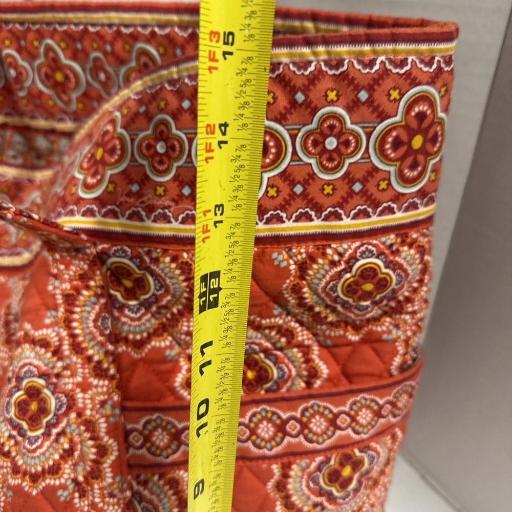 Vera Bradley Xtra Large Shopper Tote Paprika Print
